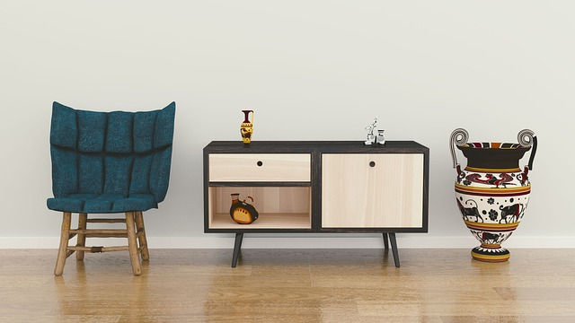 FurniWorld diverse furniture collection featuring modern sideboard and unique chair